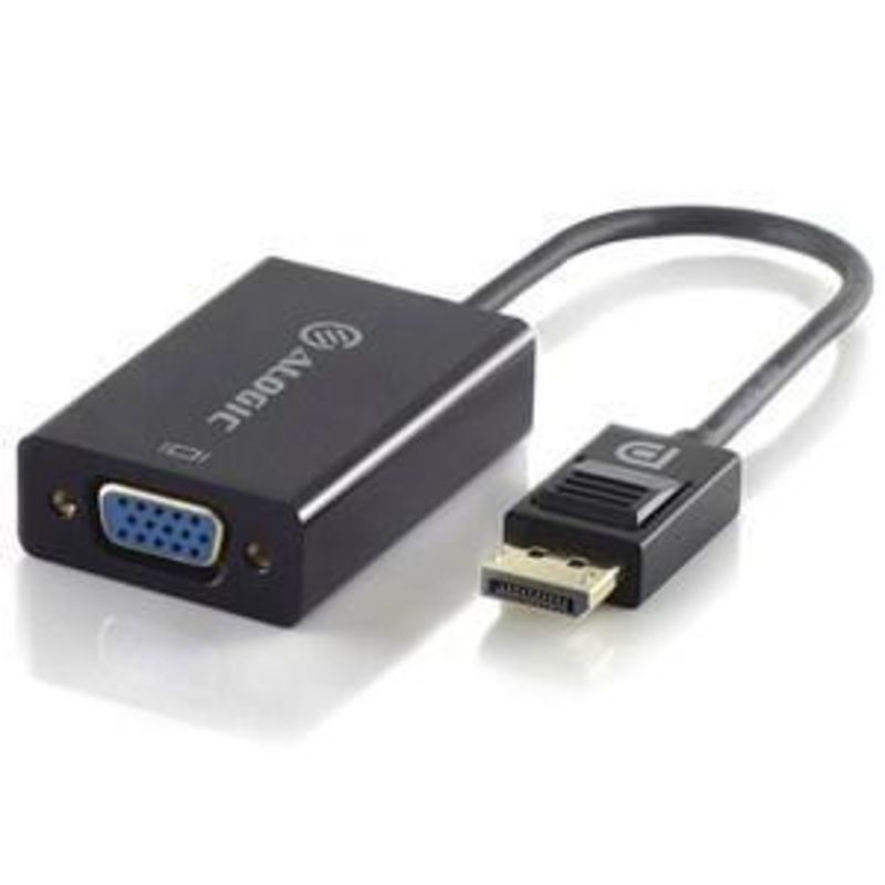 ALOGIC PREMIUM 15CM DISPLAYPORT TO VGA ADAPTER MALE TO FEMALE