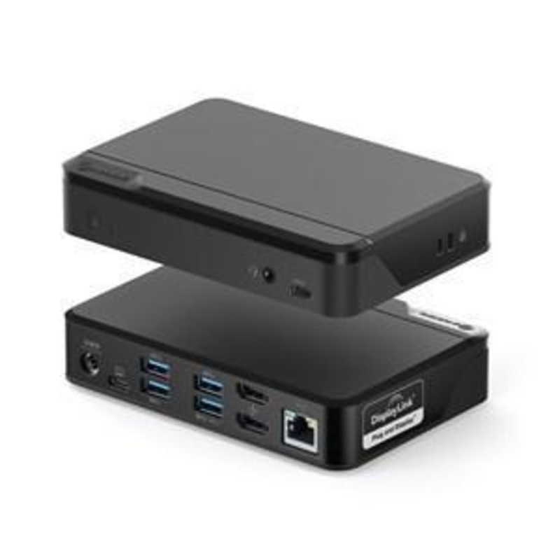 ALOGIC UNIVERSAL USB-C + USB-A TWIN HD DOCKING STATION WITH USB-C & USB-A COMPATIBILITY – DUAL DISPLAY 1080P@60HZ