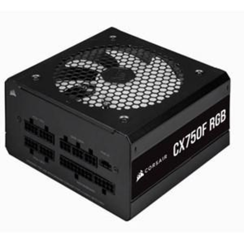 CORSAIR CX750F RGB 750 WATT 80 PLUS BRONZE FULLY MODULAR RGB POWER SUPPLY AU VERSION