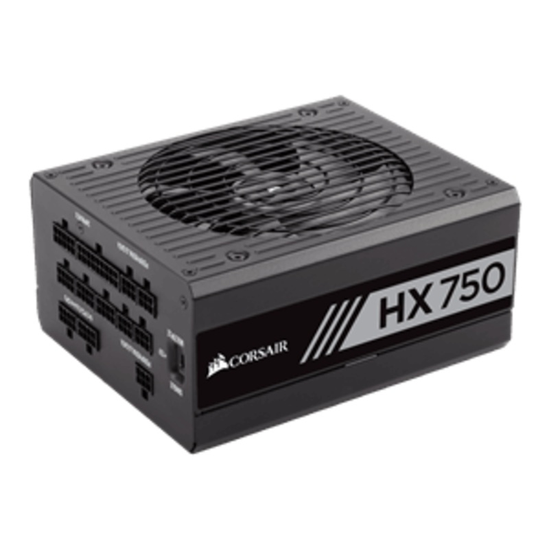 CORSAIR HX750 750W 80PLUS PLATINUM HIGH PERFORMANCE POWER SUPPLY
