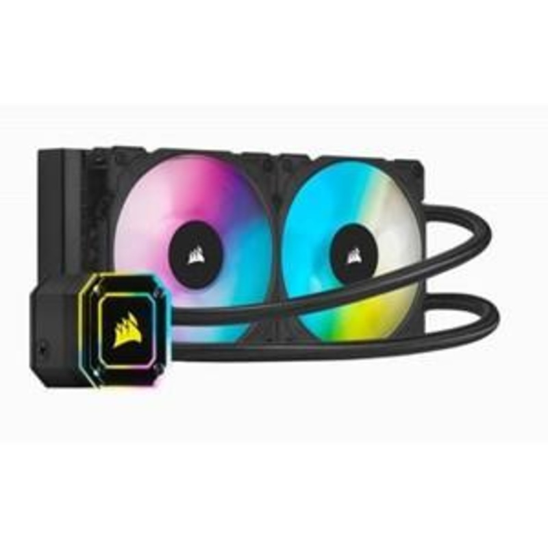 CORSAIR ICUE H100I ELITE CAPELLIX, 240MM RADIATOR, LIQUID CPU COOLER