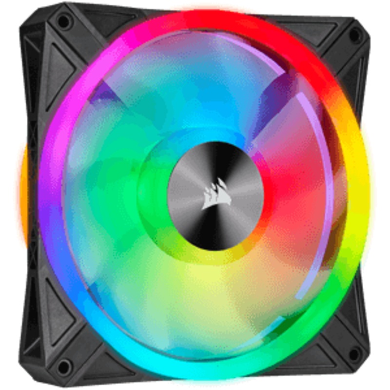 CORSAIR QL SERIES QL140 RGB 140mm RGB LED FAN – SINGLE PACK