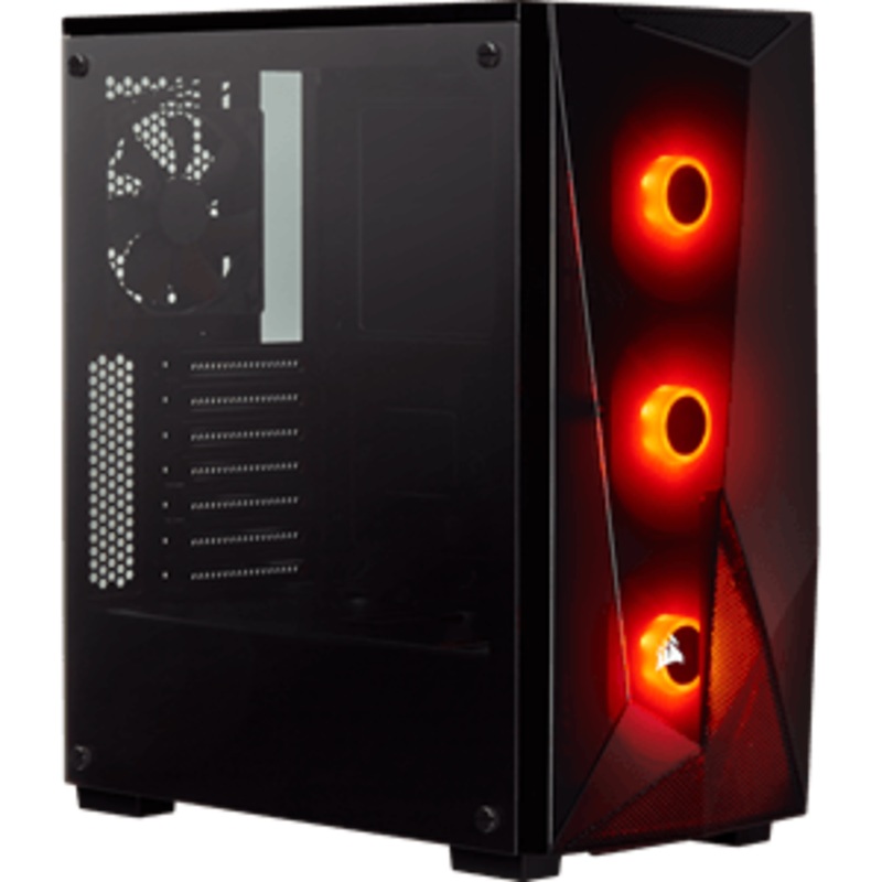 CORSAIR CARBIDE SERIES SPEC-DELTA RGB TEMPERED GLASS MID-TOWER ATX GAMING CASE – BLACK