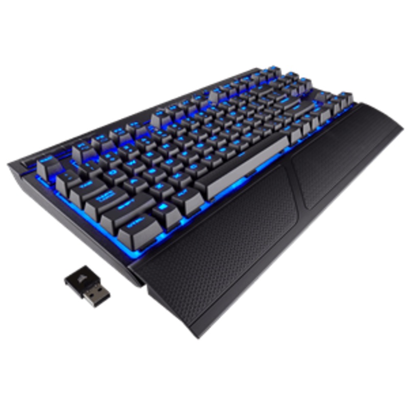 CORSAIR K63 WIRELESS MECHANICAL BLUE LED GAMING KEYBOARD – CHERRY MX RED SWITCH