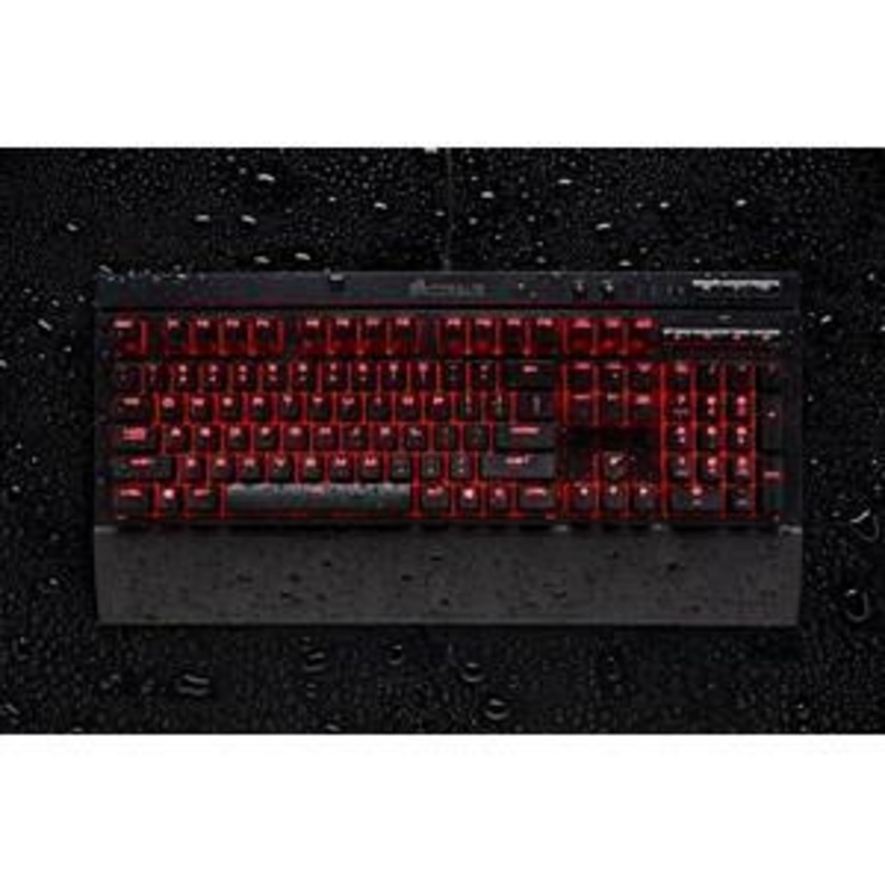 CORSAIR K68 MECHANICAL DUST AND SPILL RESISTANT GAMING KEYBOARD – CHERRY MX RED (RED LED)