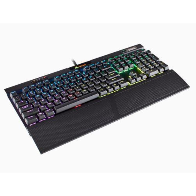 CORSAIR K70 RGB MK.2 RAPIDFIRE MECHANICAL GAMING KEYBOARD – CHERRY MX SPEED