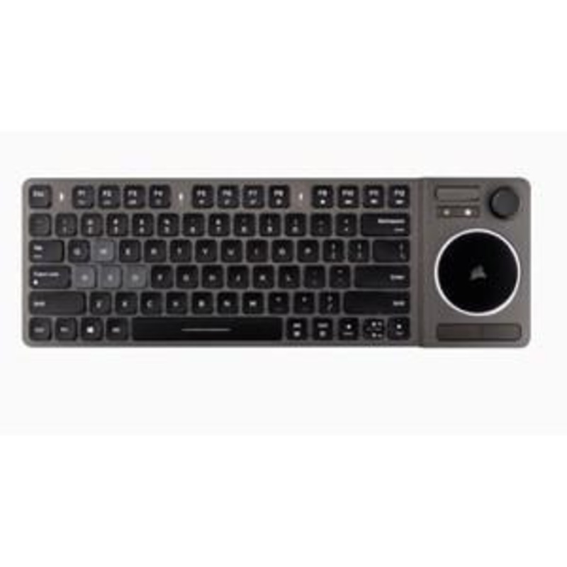 CORSAIR K83 WIRELESS ENTERTAINMENT KEYBOARD – BACKLIT WHITE LED