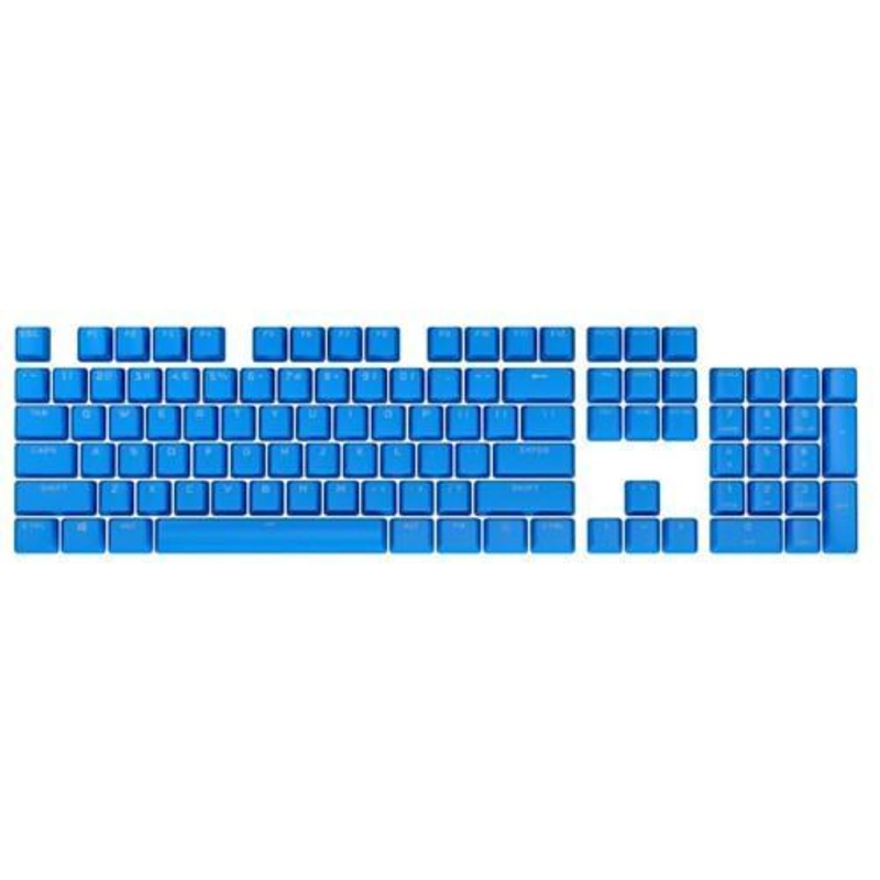 CORSAIR PBT DOUBLE-SHOT PRO KEYCAP MOD KIT STANDARD BOTTOM ROW BLUE (CH-9911030-NA)