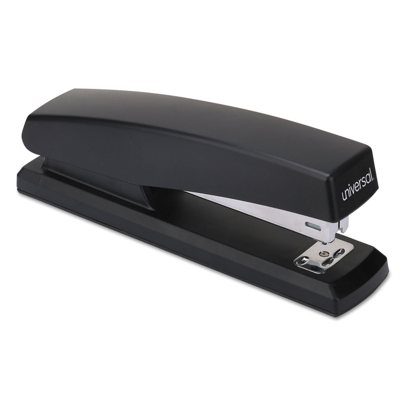 ECONOMY FULL-STRIP STAPLER, 20-SHEET CAPACITY, BLACK