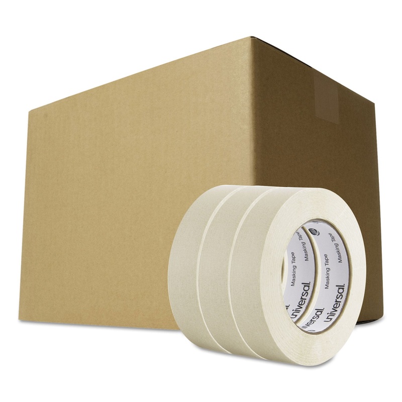 GENERAL-PURPOSE MASKING TAPE, 3″ CORE, 24 MM X 54.8 M, BEIGE, 36/CARTON