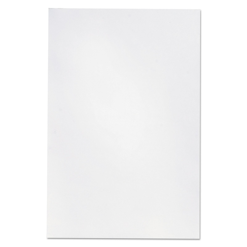 LOOSE WHITE MEMO SHEETS, 4 X 6, UNRULED, PLAIN WHITE, 500/PACK