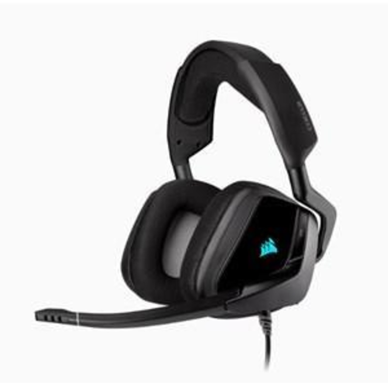 CORSAIR VOID RGB ELITE USB PREMIUM GAMING HEADSET WITH 7.1 SURROUND SOUND – BLACK