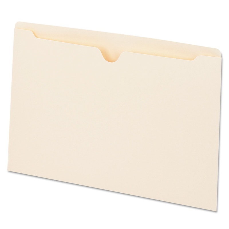 ECONOMICAL MANILA FILE JACKETS, LEGAL SIZE, MANILA, 100/BOX
