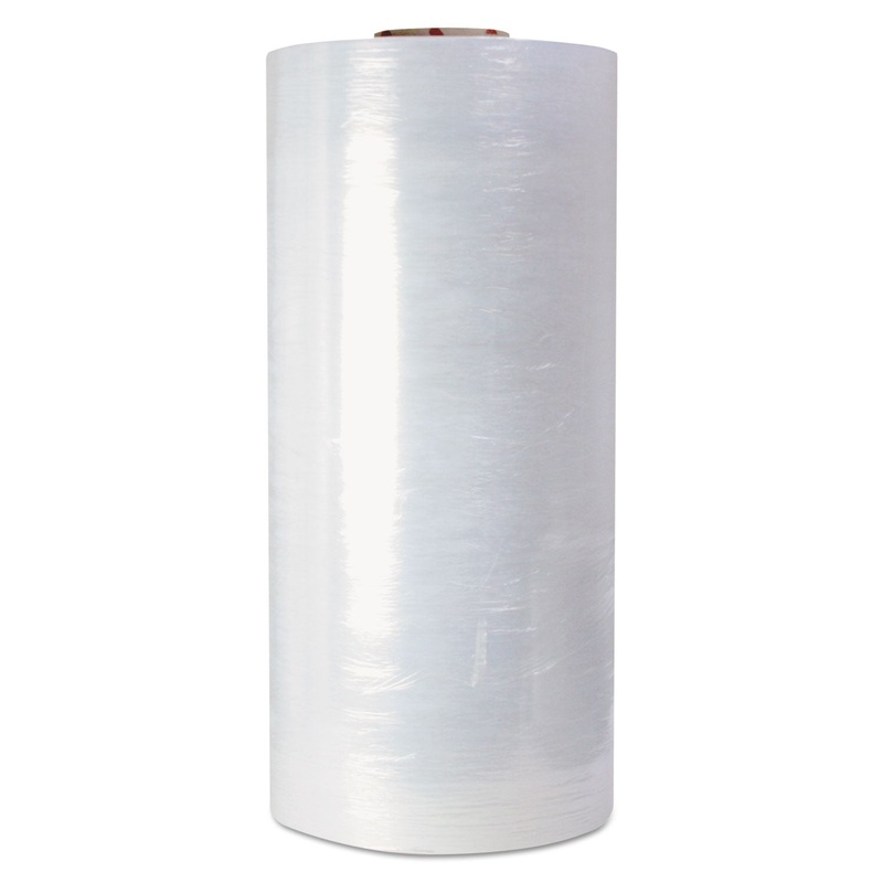 High-Performance Pre-Stretched Handwrap Film, 16″ X 1500ft, 32-Ga, Clear, 4/ct