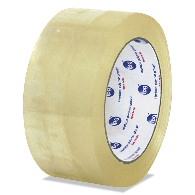 CLEAR PACKAGING TAPE, 3″ CORE, 72 MM X 100 M, CLEAR, 24/CARTON