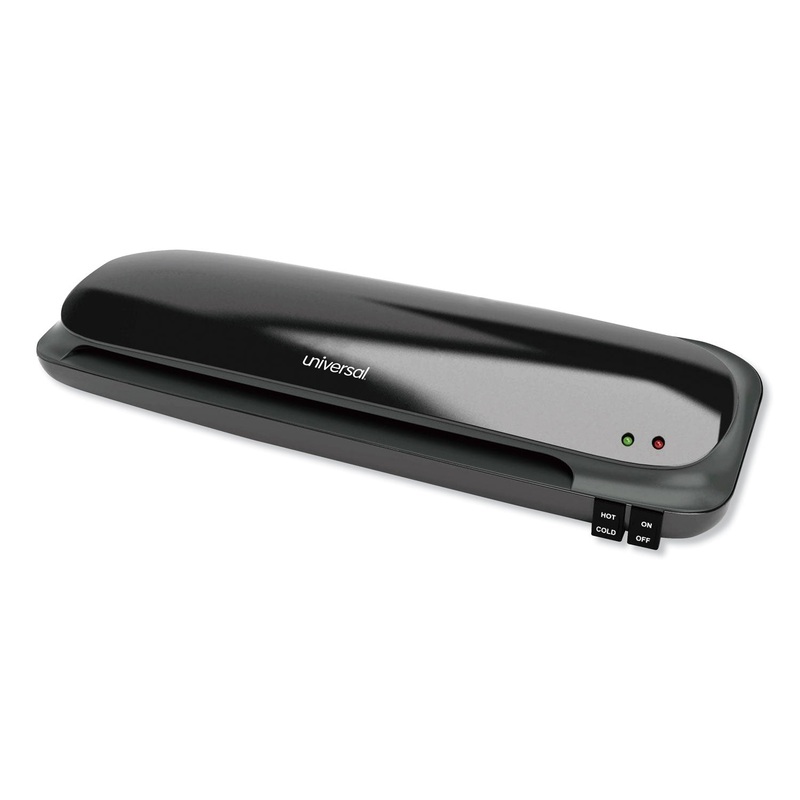 DELUXE DESKTOP LAMINATOR, 2 ROLLERS, 12″ MAX DOCUMENT WIDTH, 5 MIL MAX DOCUMENT THICKNESS