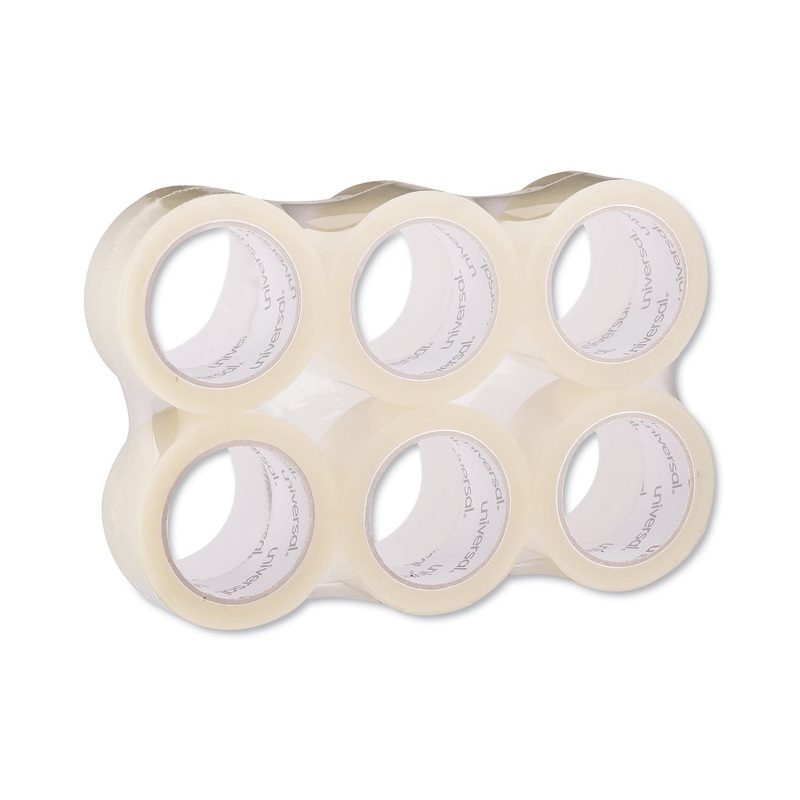 HEAVY-DUTY BOX SEALING TAPE, 3″ CORE, 1.88″ X 54.6 YDS, CLEAR, 36/BOX