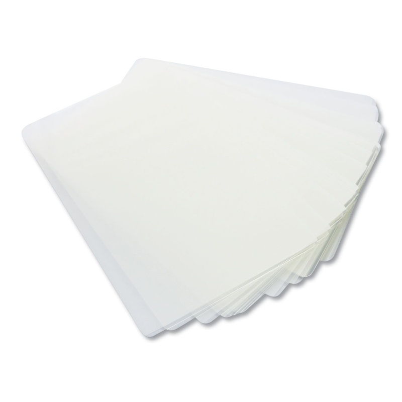 LAMINATING POUCHES, 5 MIL, 5.5″ X 3.5″, MATTE CLEAR, 25/PACK