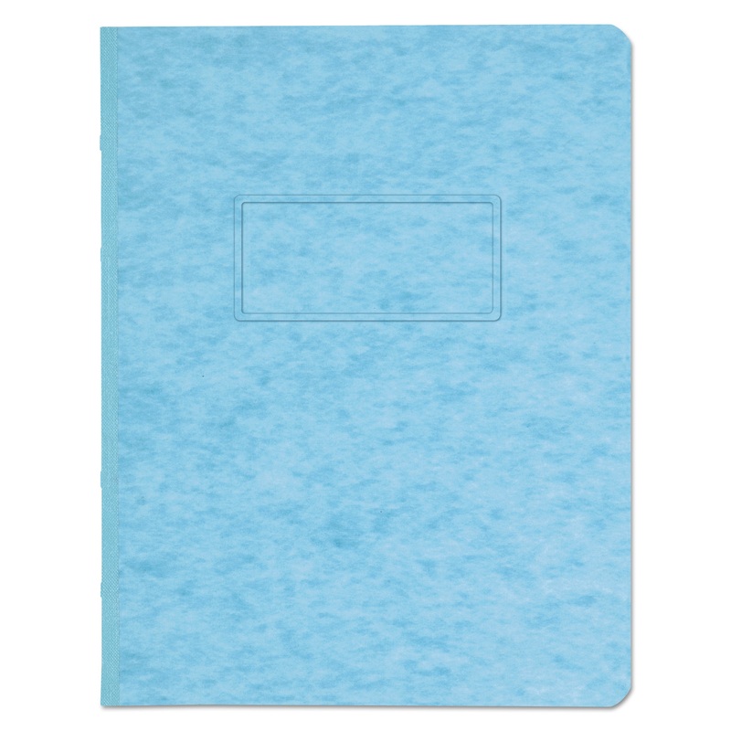Pressboard Report Cover, Prong Clip, Letter, 3″ Capacity, Light Blue