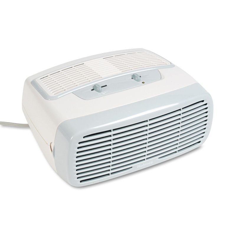 99% Hepa Desktop Air Purifier, 110 Sq Ft Room Capacity, White