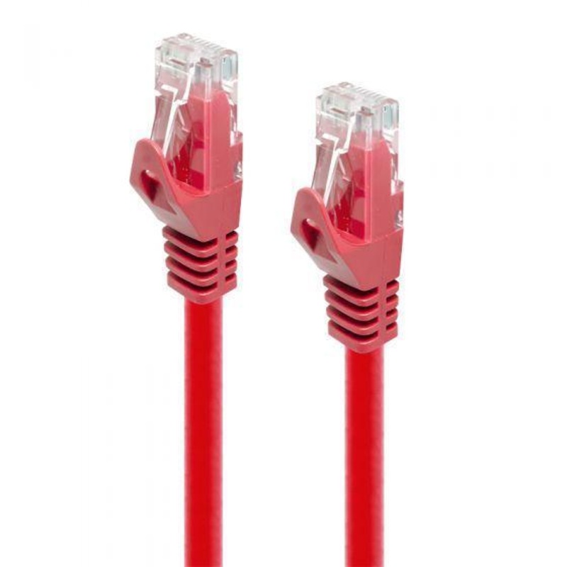 ALOGIC 0.3M CAT6 NETWORK CABLE RED