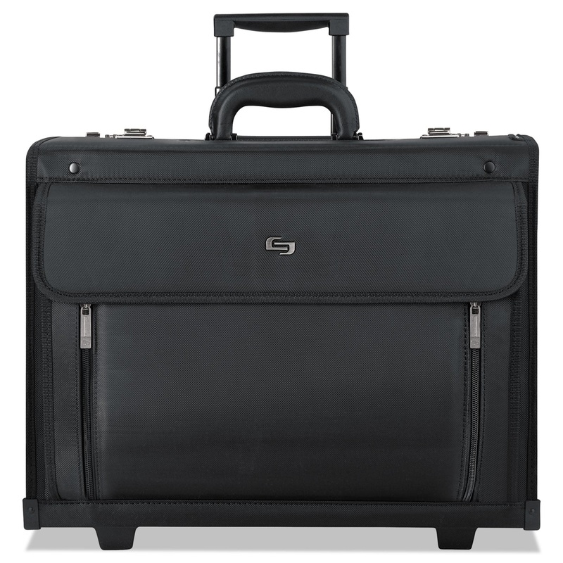 Classic Rolling Catalog Case, 16″, 18″ X 8″ X 14″, Black