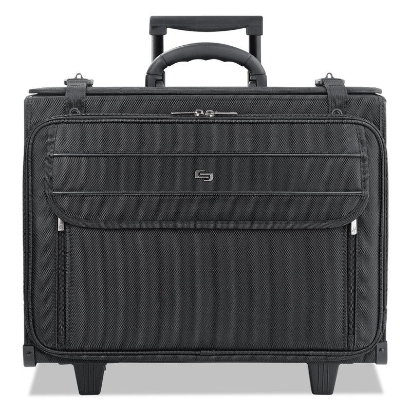 Classic Rolling Catalog Case, 17.3″, 18″ X 7″ X 14″, Black