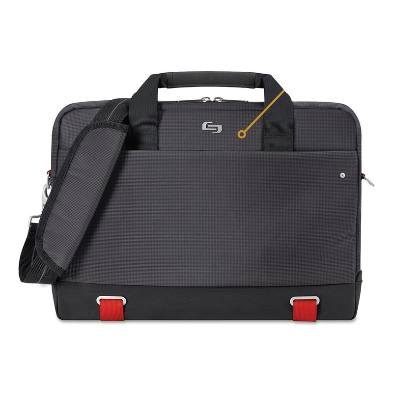 Envoy Brief, 18″ X 2.5″ X 13″, Polyester, Black
