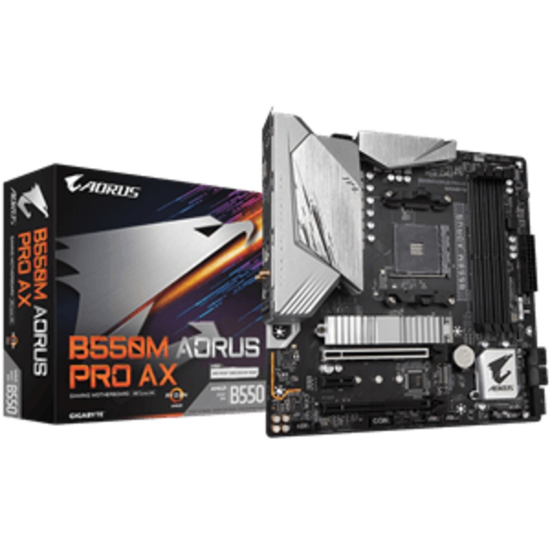 GIGABYTE B550M AORUS PRO AX MOTHERBOARD