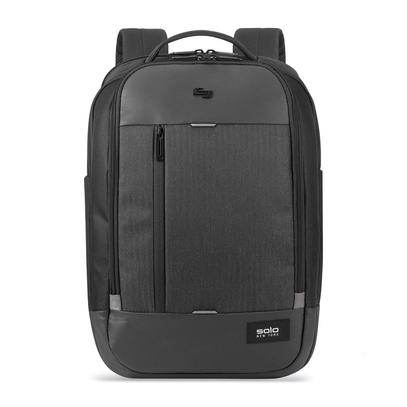 MAGNITUDE BACKPACK, FOR 17.3″ LAPTOPS, 12.5 X 6 X 18.5, BLACK HERRINGBONE