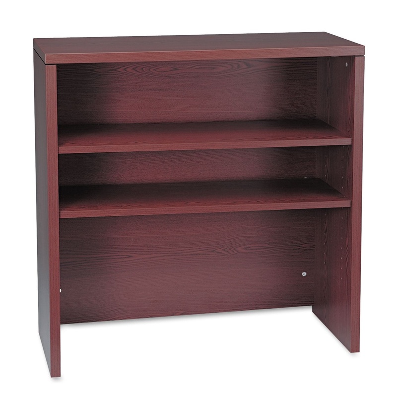 10500 SERIES BOOKCASE HUTCH, 36W X 14.63D X 37.13H, MAHOGANY