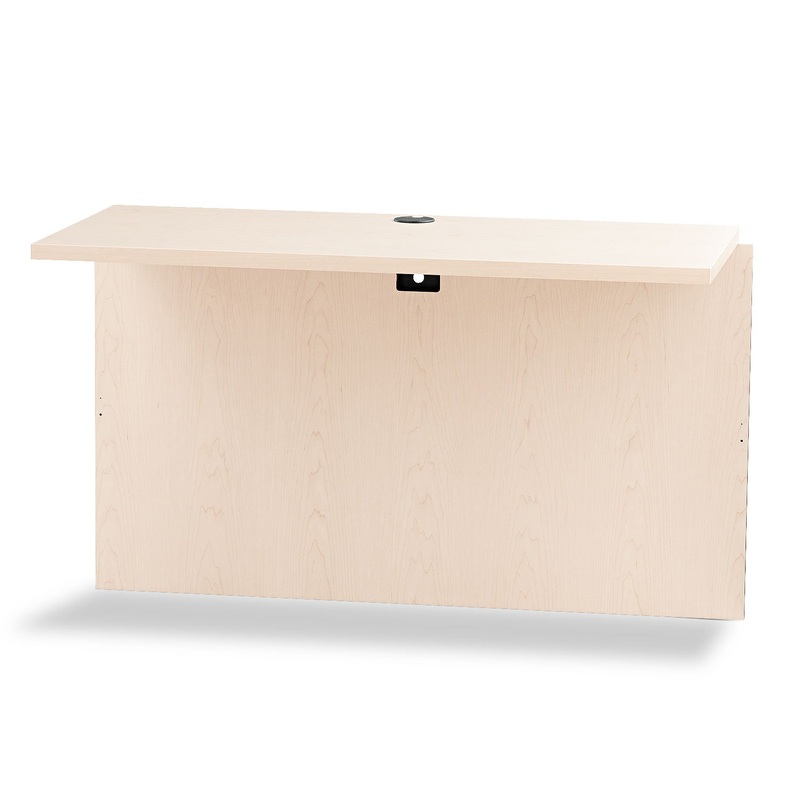 10500 SERIES BRIDGE, LAMINATE, 47W X 24D X 29.5H, NATURAL MAPLE