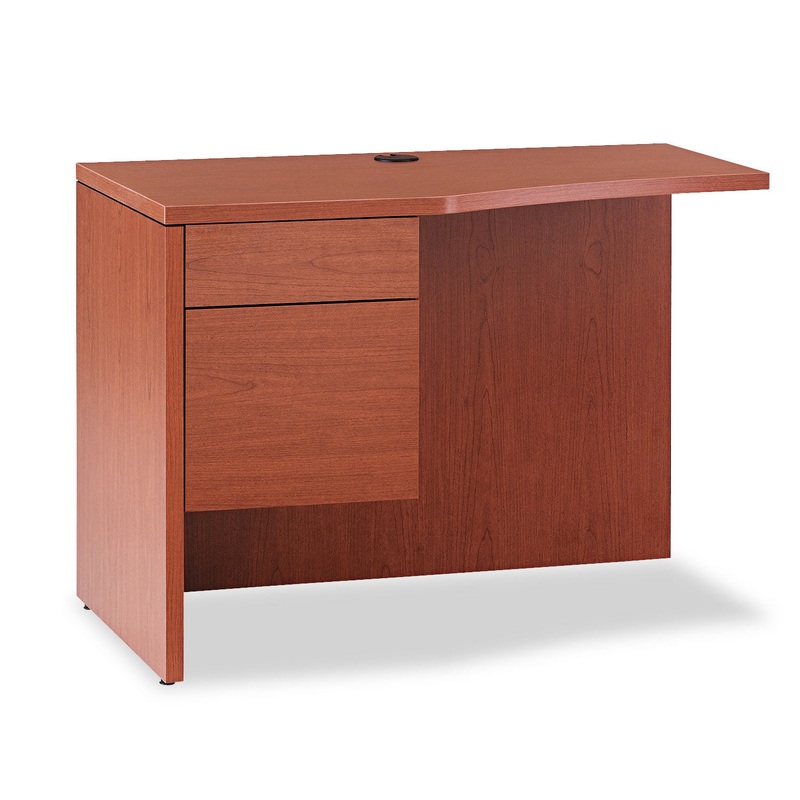 10500 Series Curved Return, Left, 42w X 18-24d X 29 1/2h, Bourbon Cherry