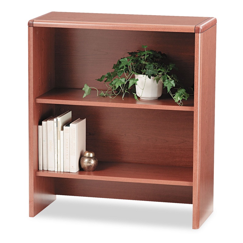 10700 SERIES BOOKCASE HUTCH, 32.63W X 14.63D X 37.13H, BOURBON CHERRY