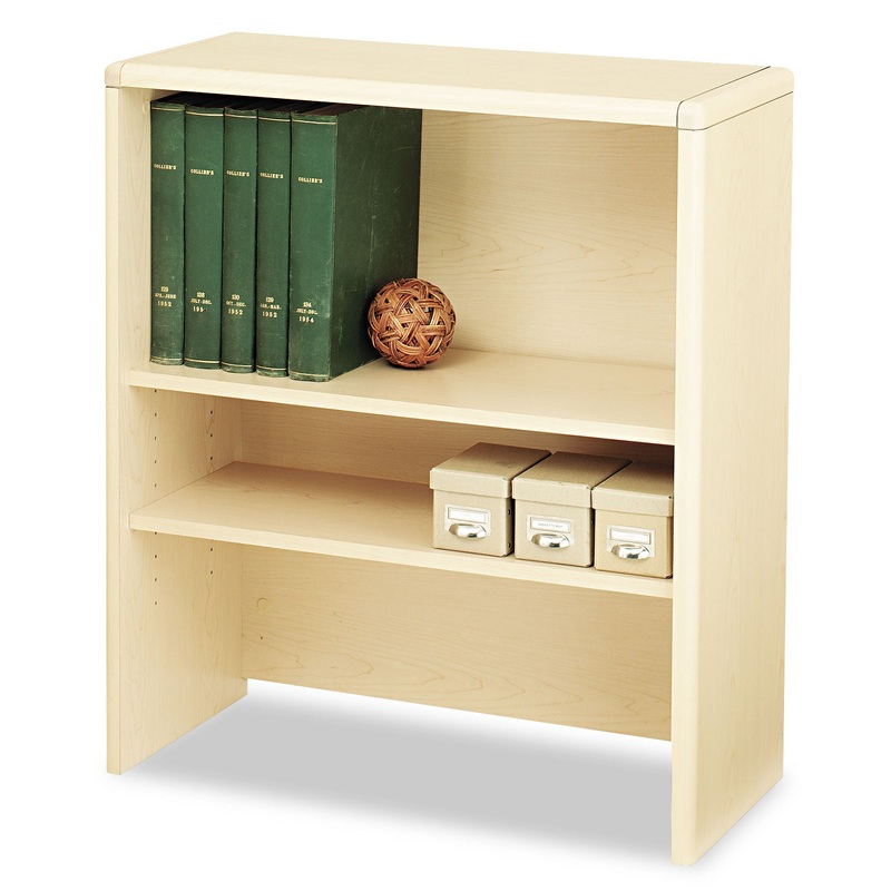 10700 SERIES BOOKCASE HUTCH, 32.63W X 14.63D X 37.13H, NATURAL MAPLE