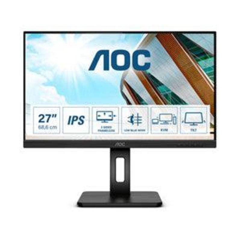 AOC 27P2C 27″ 1920×1080 HDMI DP USB Type-C Ergo Monitor 4yr wty