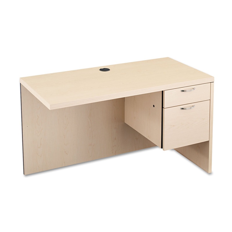 VALIDO SERIES RIGHT RETURN, 48W X 24D X 29 1/2H, NATURAL MAPLE