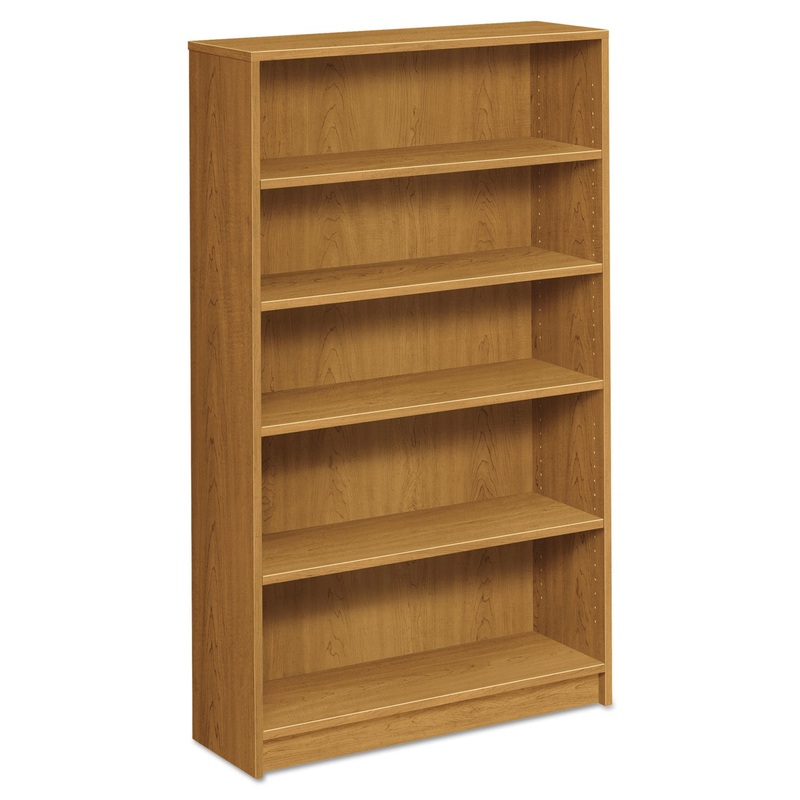 1870 Series Bookcase, Five Shelf, 36w X 11 1/2d X 60 1/8h, Harvest