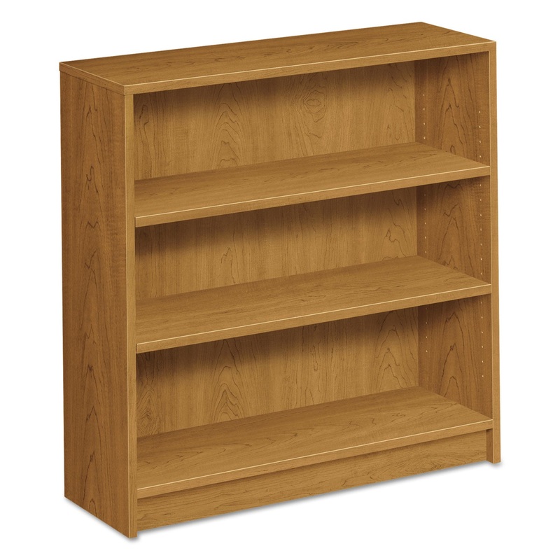 1870 Series Bookcase, Three Shelf, 36w X 11 1/2d X 36 1/8h, Harvest