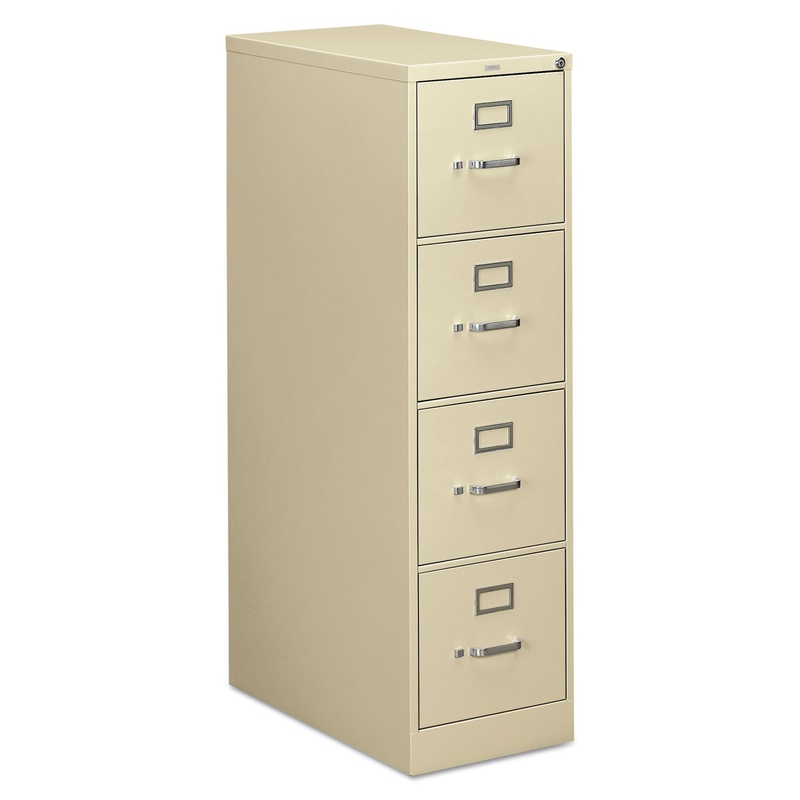 310 SERIES FOUR-DRAWER FULL-SUSPENSION FILE, LETTER, 15W X 26.5D X 52H, PUTTY