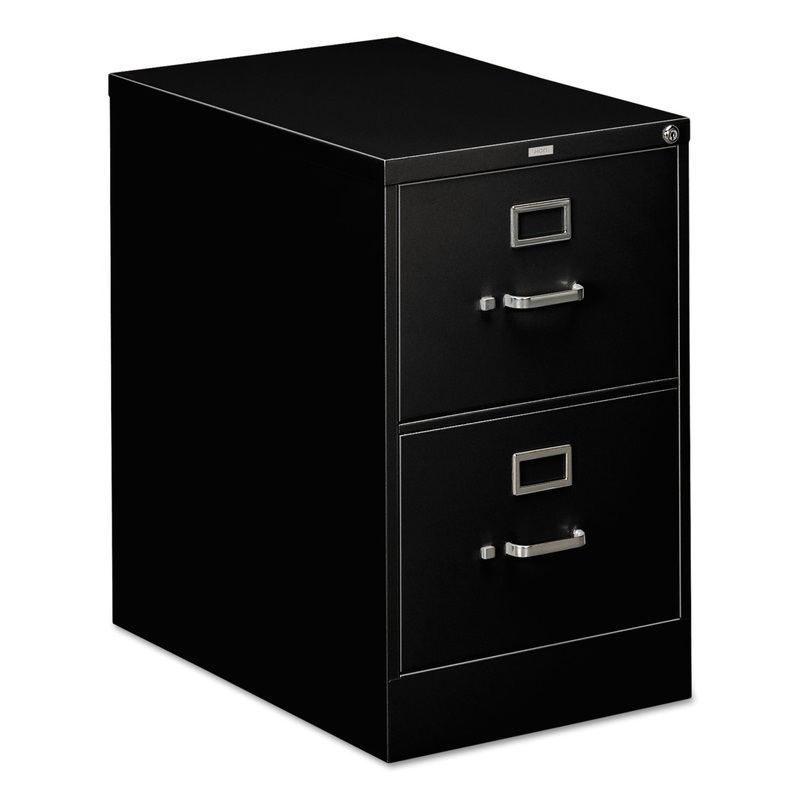 310 SERIES TWO-DRAWER FULL-SUSPENSION FILE, LEGAL, 18.25W X 26.5D X 29H, BLACK