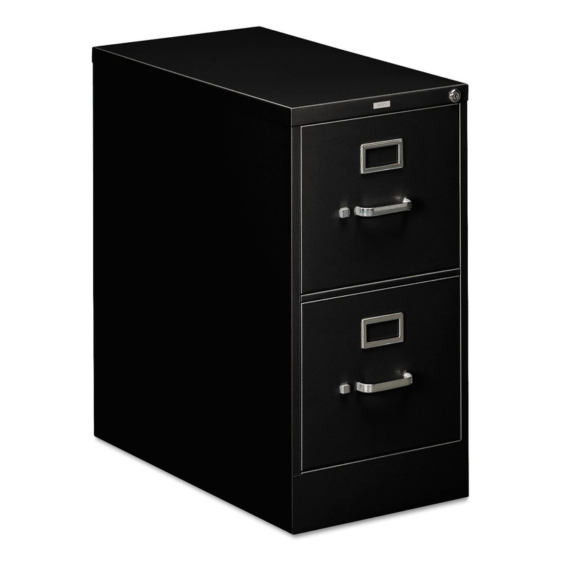 310 SERIES TWO-DRAWER FULL-SUSPENSION FILE, LETTER, 15W X 26.5D X 29H, BLACK