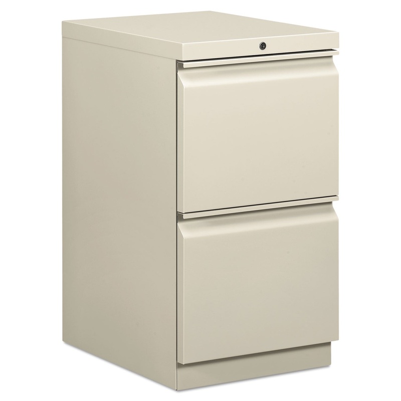 EFFICIENCIES MOBILE FILE/FILE PEDESTAL, 15W X 19.88D X 28H, LIGHT GRAY