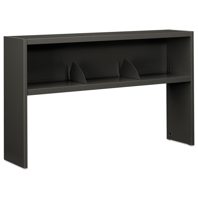 38000 SERIES STACK ON OPEN SHELF HUTCH, 60W X 13.5D X 34.75H, CHARCOAL