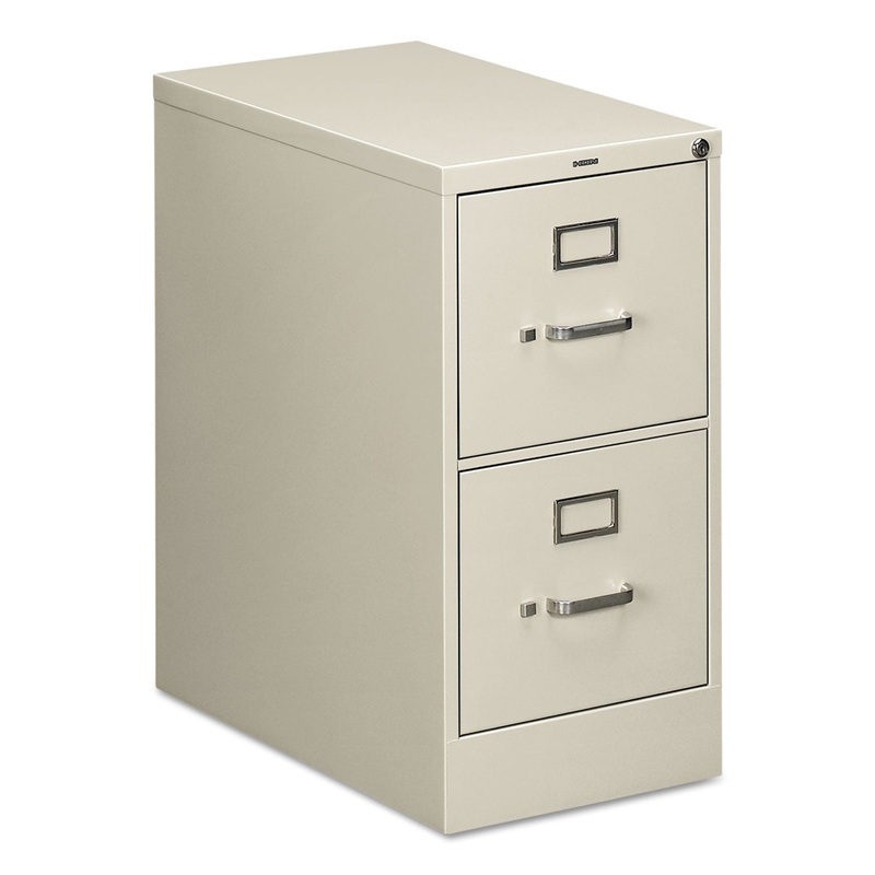 510 SERIES TWO-DRAWER FULL-SUSPENSION FILE, LETTER, 15W X 25D X 29H, LIGHT GRAY