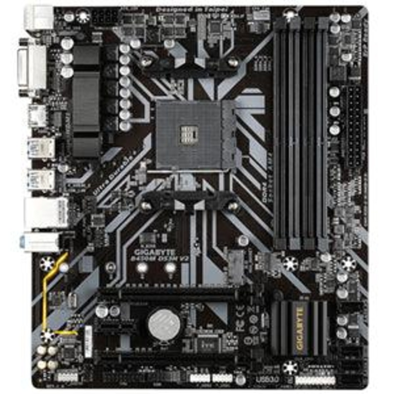 Gigabyte B450M-DS3H V2 mATX AM4 DDR4 Motherboard