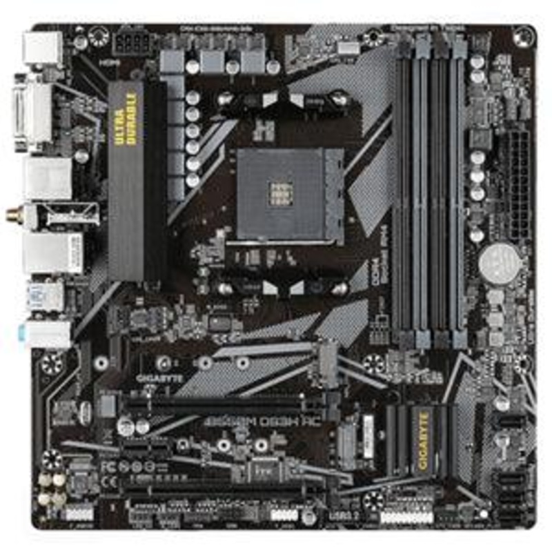 Gigabyte B550M DS3H AC mATX AM4 DDR4 Motherboard