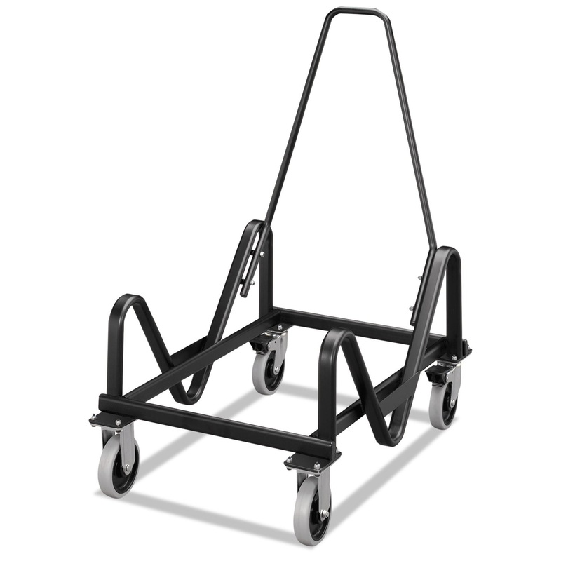 GUESTSTACKER CART, 21.38W X 35.5D X 37.88H, BLACK