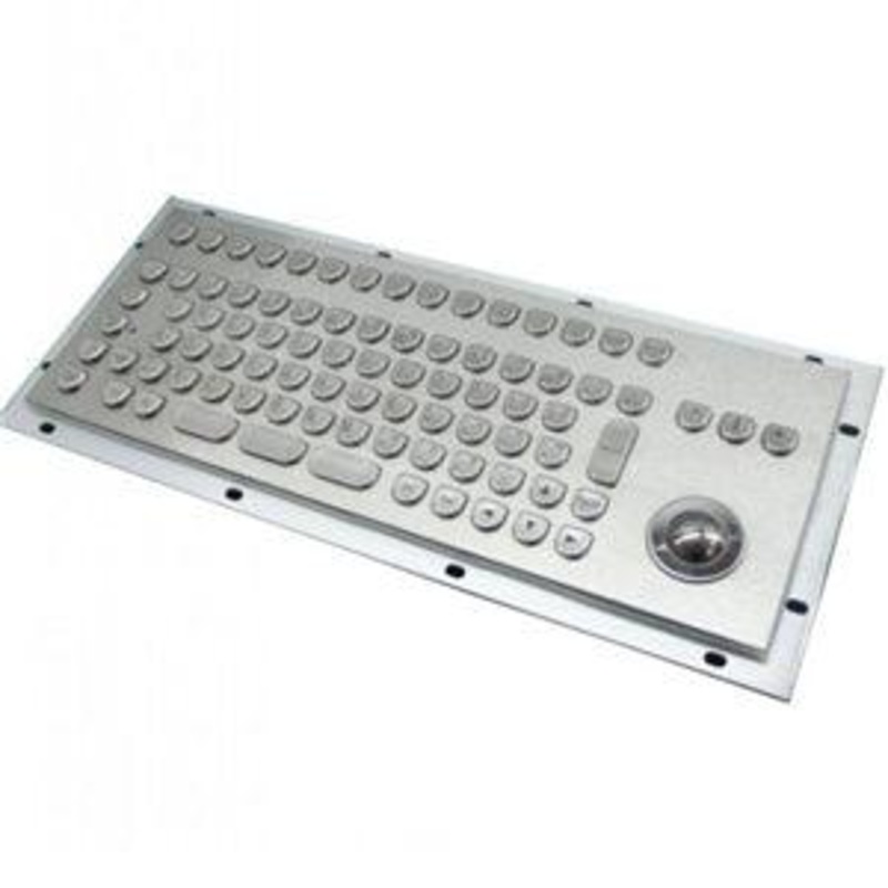 Inputel KB205 Stainless Steel Keyboard + Trackball IP65 – USB