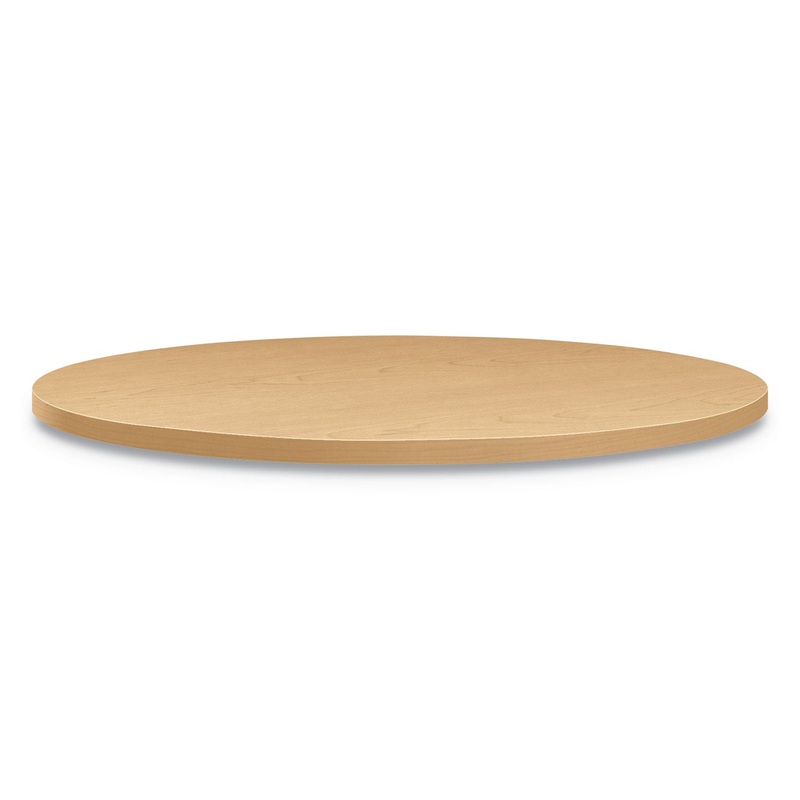 BETWEEN ROUND TABLE TOPS, 30″ DIA., NATURAL MAPLE